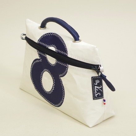 Pochette Christine en voile de bateau